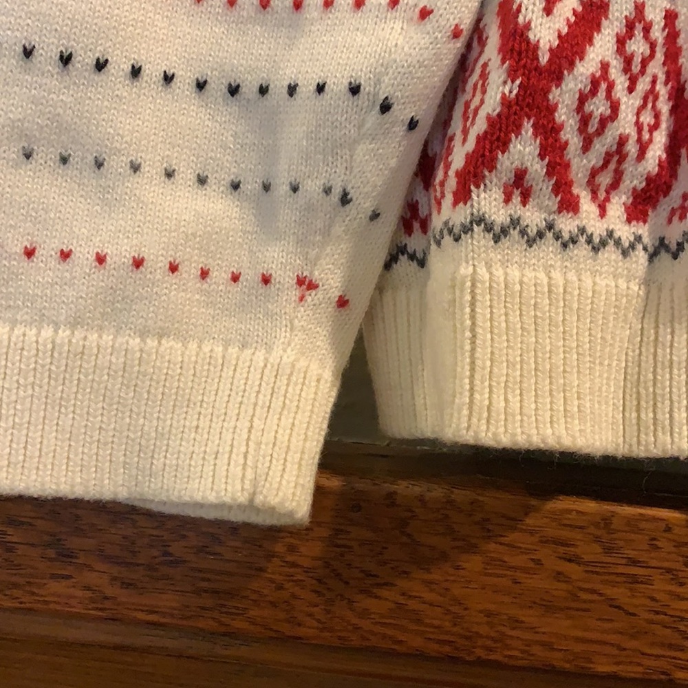 Talbots Winter Pattern Sweater - image 4